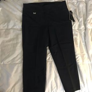 Alfani Navy Blue Capri Pants